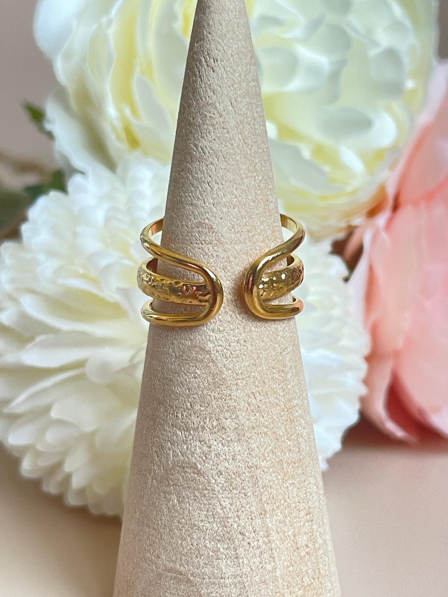 Anna | Bague en acier inoxydable