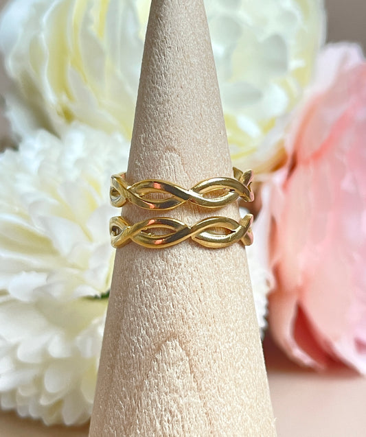 Eva | Bague en acier inoxydable