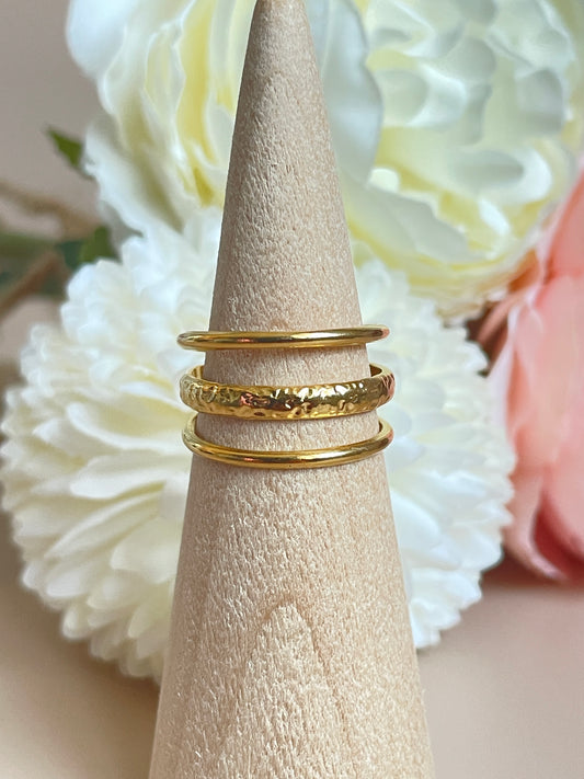 Anna | Bague en acier inoxydable