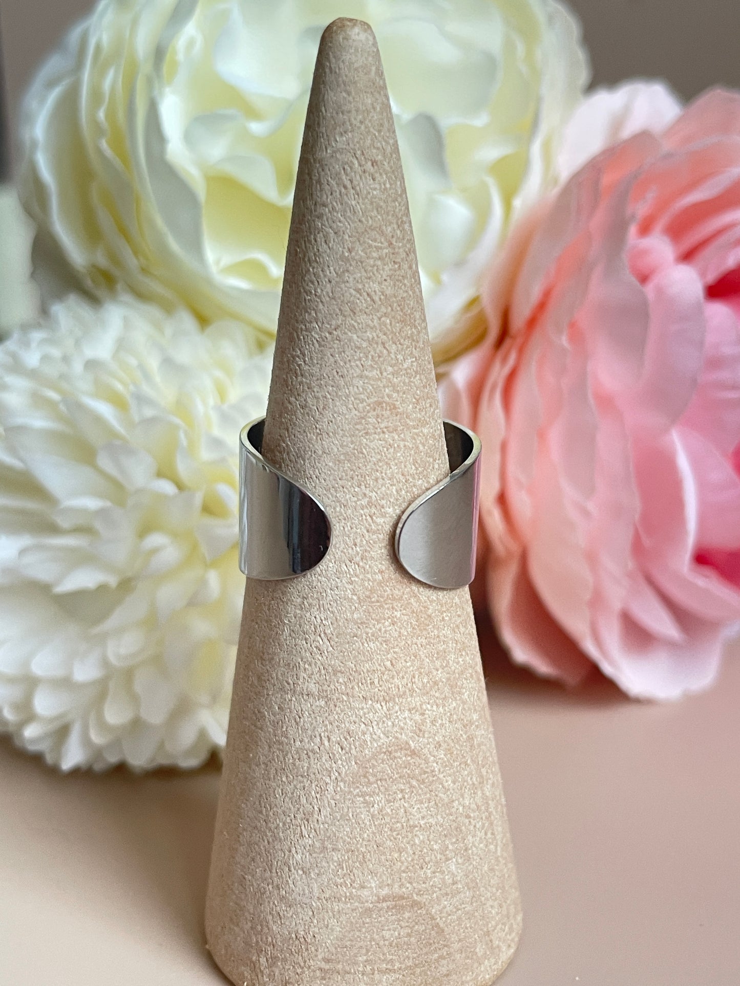 Nina | Bague en acier inoxydable