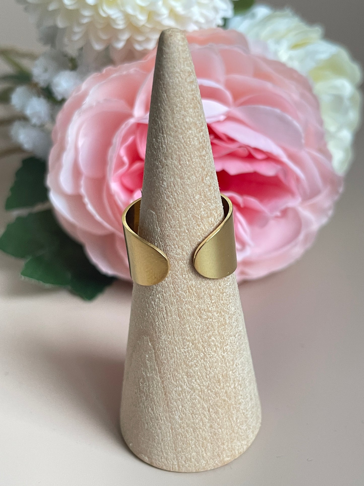 Nina | Bague en acier inoxydable