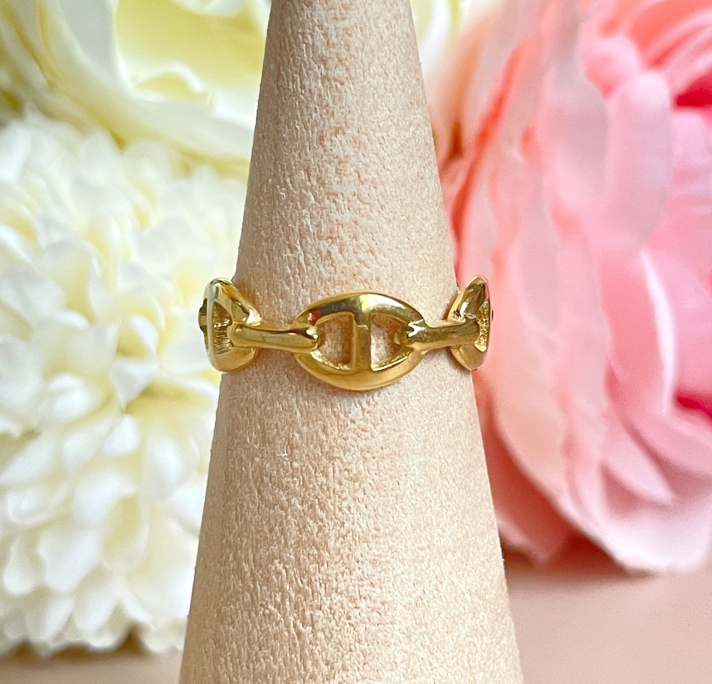 Lola | Bague en acier inoxydable - 2 couleurs