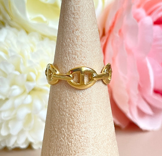 Lola | Bague en acier inoxydable - 2 couleurs