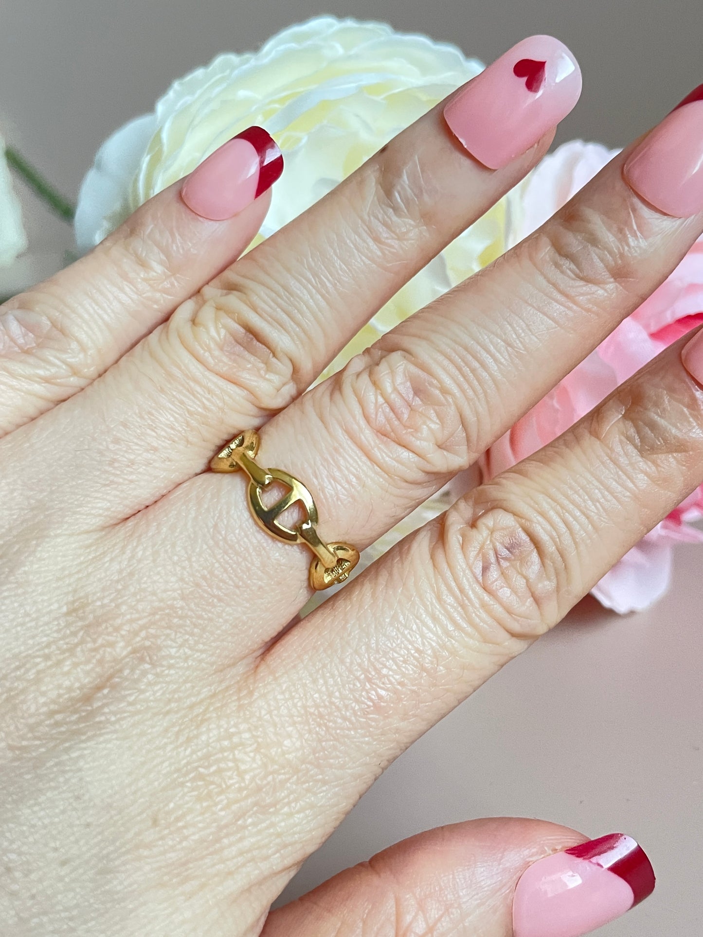Lola | Bague en acier inoxydable - 2 couleurs