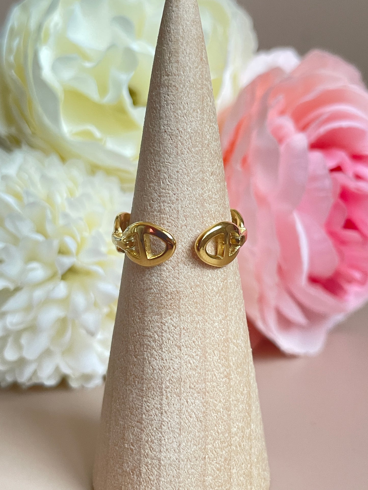 Lola | Bague en acier inoxydable - 2 couleurs