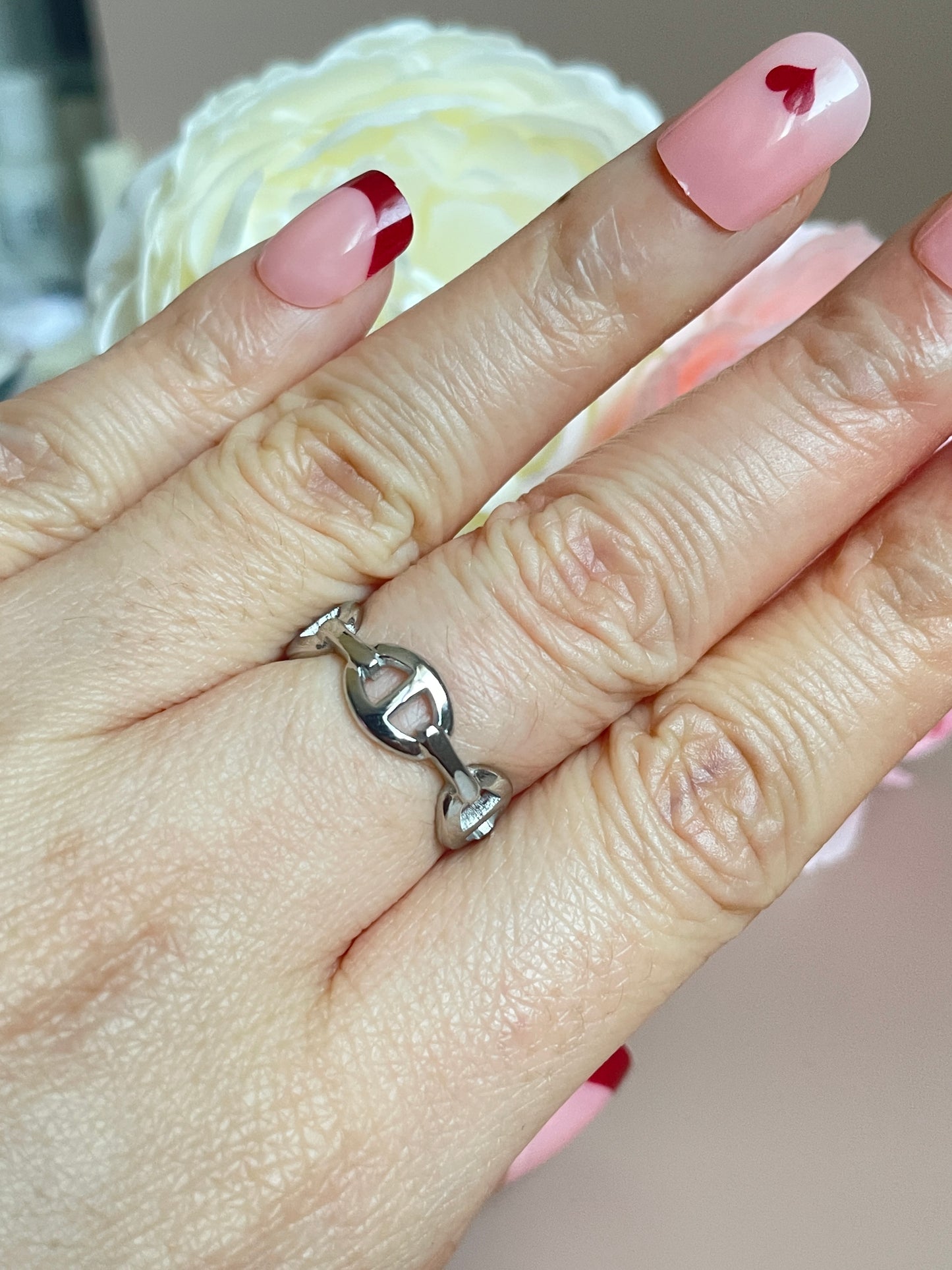 Lola | Bague en acier inoxydable - 2 couleurs