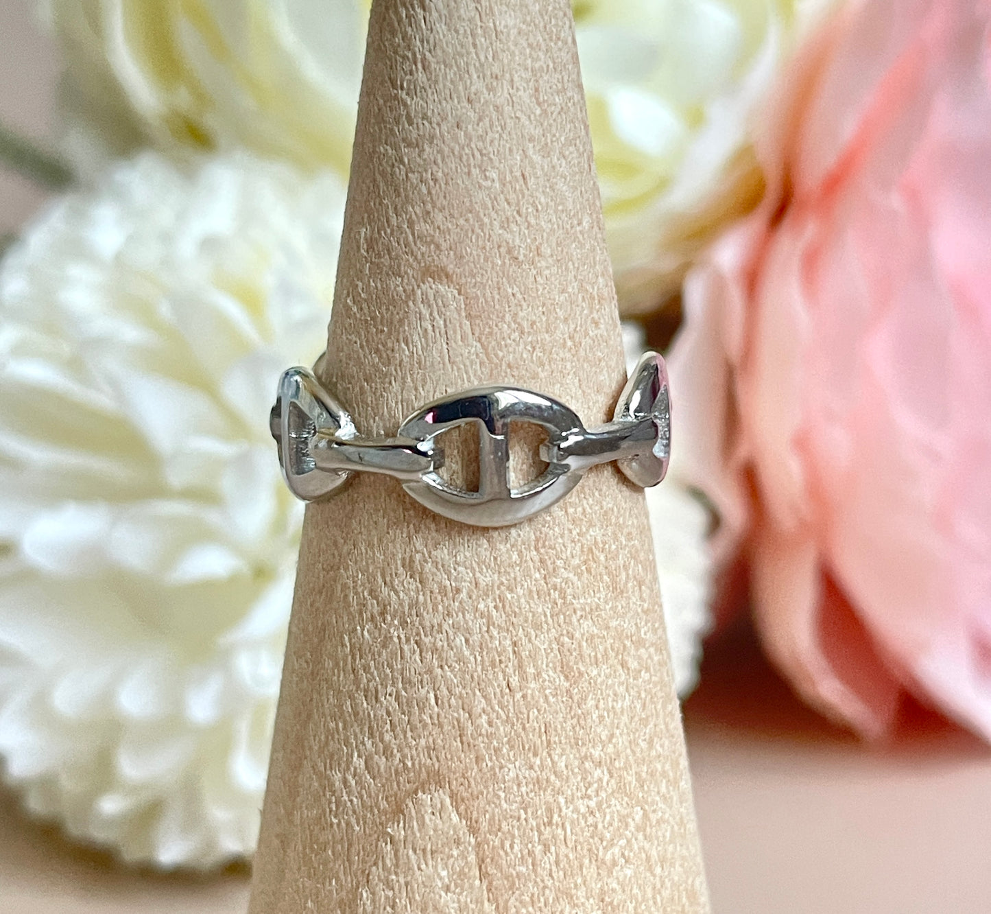 Lola | Bague en acier inoxydable - 2 couleurs